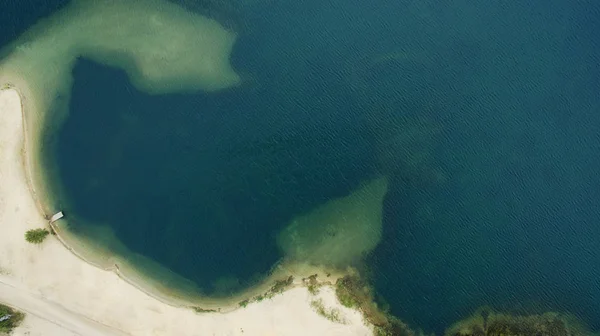 Beau Paysage Tourné Depuis Drone — Photo