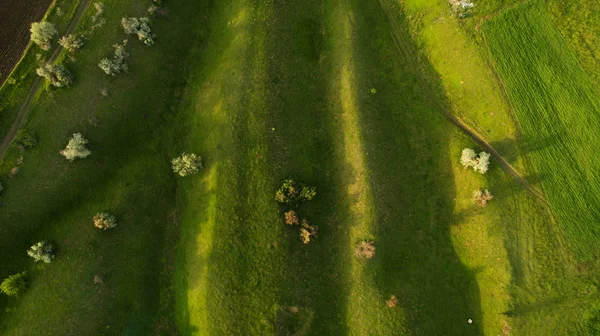 Piękne krajobrazy z drone — Zdjęcie stockowe
