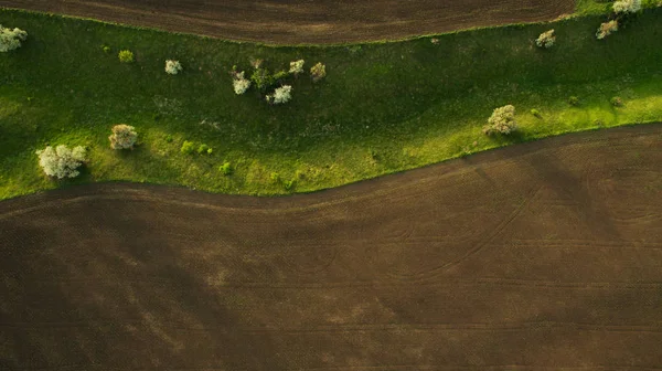 Piękne krajobrazy z drone — Zdjęcie stockowe