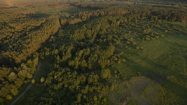 Bir dron ile güzel sahne