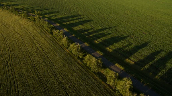 Landskapet på landsbygden — Stockfoto