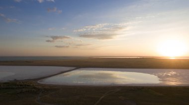 Kuş uçuşu ile rezervuar manzarası