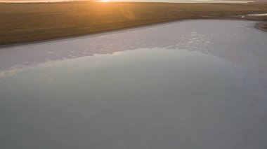 Güzel plaj manzarası yukarıdan