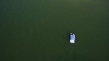 Güzel plaj manzarası yukarıdan