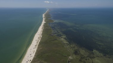 Kuş uçuşu ile rezervuar manzarası