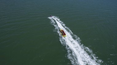 Deniz yukarıdan yaz görünümünde