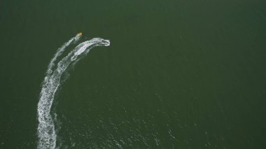 Deniz yukarıdan yaz görünümünde