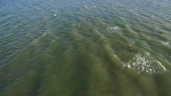 Aerial photography of the sea during the day — Stock Photo, Image