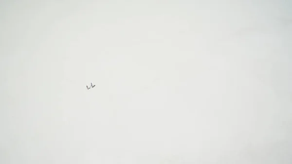 Flygfotografering av sjön vit — Stockfoto
