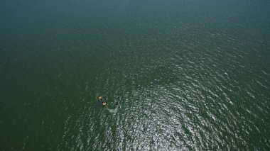 Deniz yukarıdan yaz görünümünde