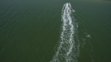 Deniz yukarıdan yaz görünümünde