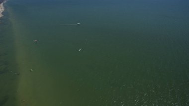 Deniz yukarıdan yaz görünümünde