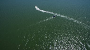 Deniz yukarıdan yaz görünümünde