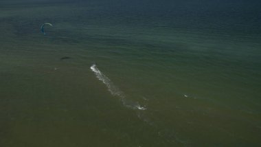 Deniz yukarıdan yaz görünümünde