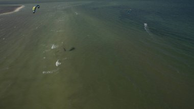 Deniz yukarıdan yaz görünümünde