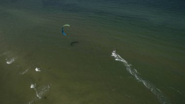 Deniz yukarıdan yaz görünümünde