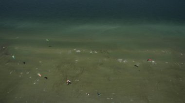 Deniz yukarıdan yaz görünümünde