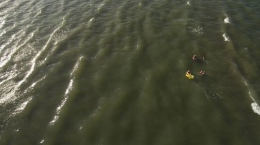 Deniz yukarıdan yaz görünümünde