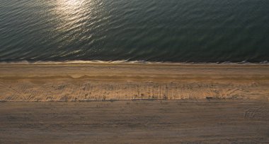 Güzel Deniz Manzaralı yukarıdan