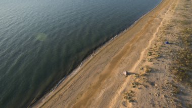 Güzel Deniz Manzaralı yukarıdan