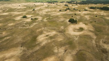 Kumlu çöl hava fotoğrafçılığı güzel manzara