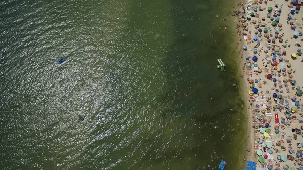 Deniz yukarıdan yaz görünümünde