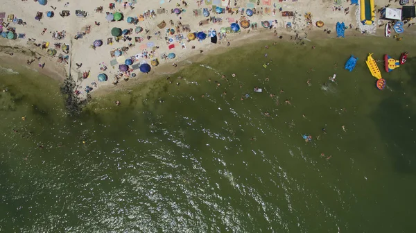 Deniz yukarıdan yaz görünümünde