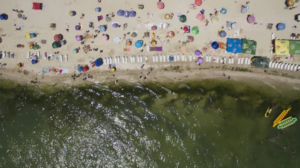 Deniz yukarıdan yaz görünümünde
