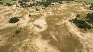 Güzel manzara bir yükseklikten çekim