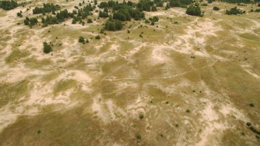 Güzel manzara bir yükseklikten çekim