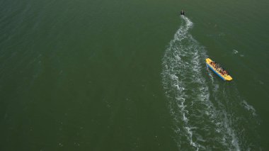 Deniz yukarıdan yaz görünümünde