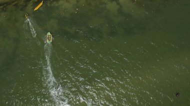 Deniz yukarıdan yaz görünümünde