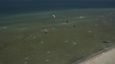 Deniz yukarıdan yaz görünümünde