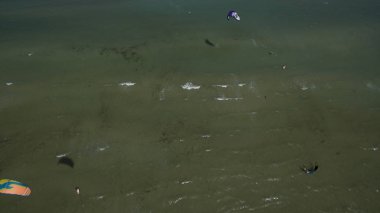 Deniz yukarıdan yaz görünümünde