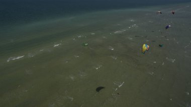 Deniz yukarıdan yaz görünümünde