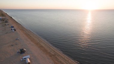 Güzel Deniz Manzaralı yukarıdan