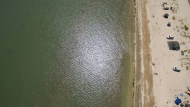 Güzel Deniz Manzaralı yukarıdan