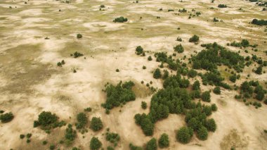 Güzel manzara bir yükseklikten çekim