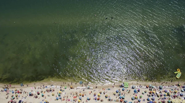 Deniz yukarıdan yaz görünümünde