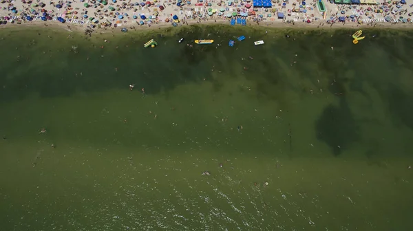 Deniz yukarıdan yaz görünümünde