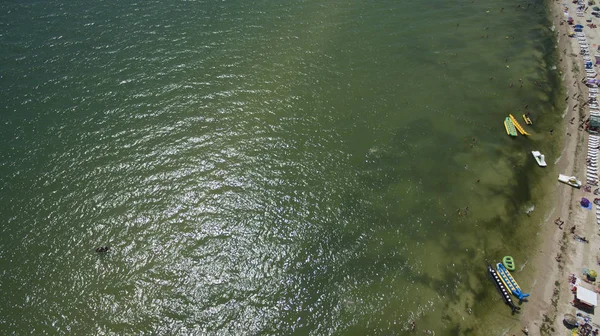 Deniz yukarıdan yaz görünümünde