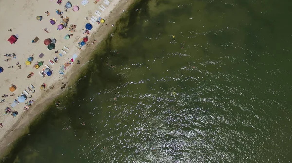 Deniz yukarıdan yaz görünümünde