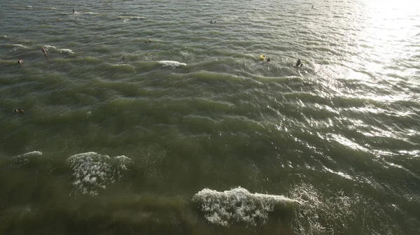 Deniz yukarıdan yaz görünümünde