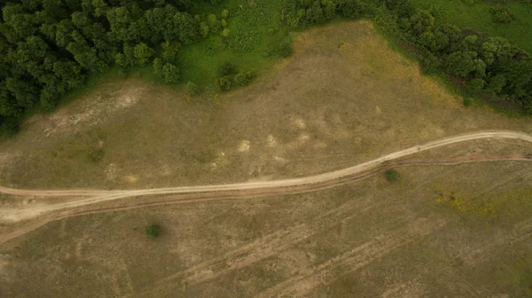 Güzel manzara bir yükseklikten çekim