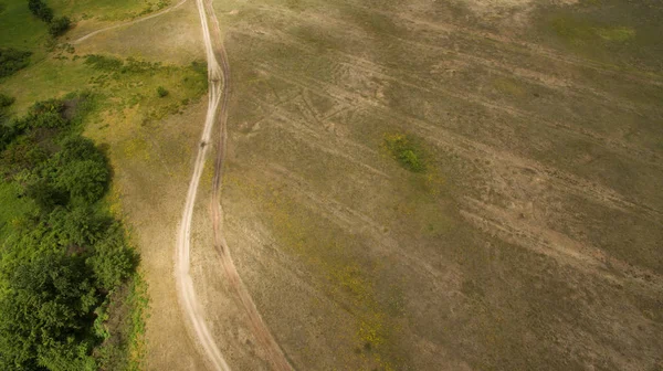 Güzel manzara bir yükseklikten çekim