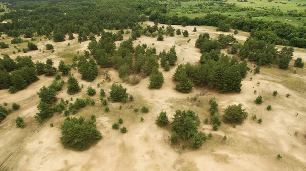 Güzel manzara bir yükseklikten çekim