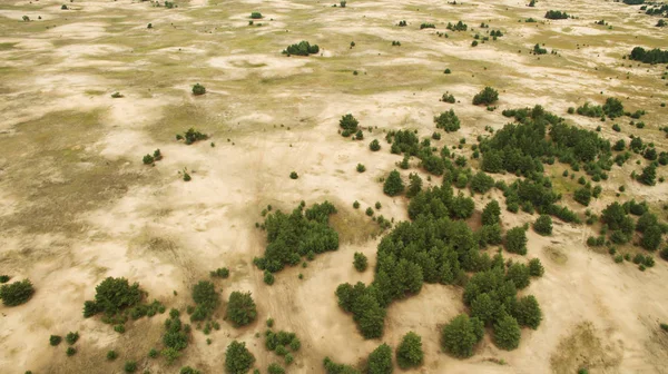Güzel manzara bir yükseklikten çekim