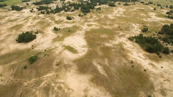 Güzel manzara bir yükseklikten çekim