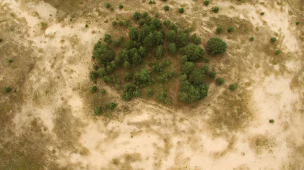 Güzel manzara bir yükseklikten çekim