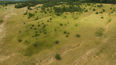 Güzel manzara bir yükseklikten çekim